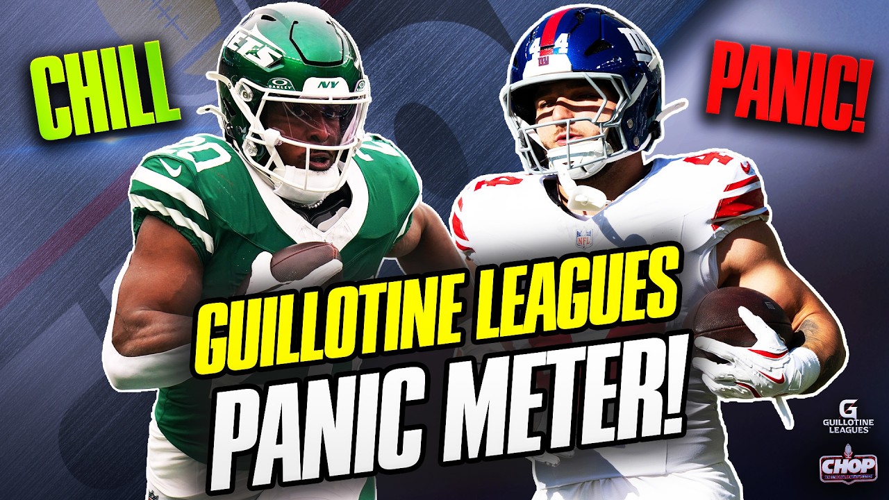 Guillotine Leagues Panic Meter: The 2026 Draft Picks We're Scared Of | CHOP