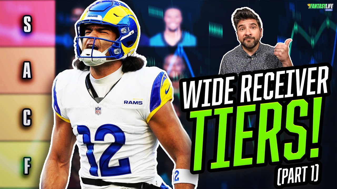 2026 Fantasy Football Wide Receiver Tiers: The WR1s (Part 1)