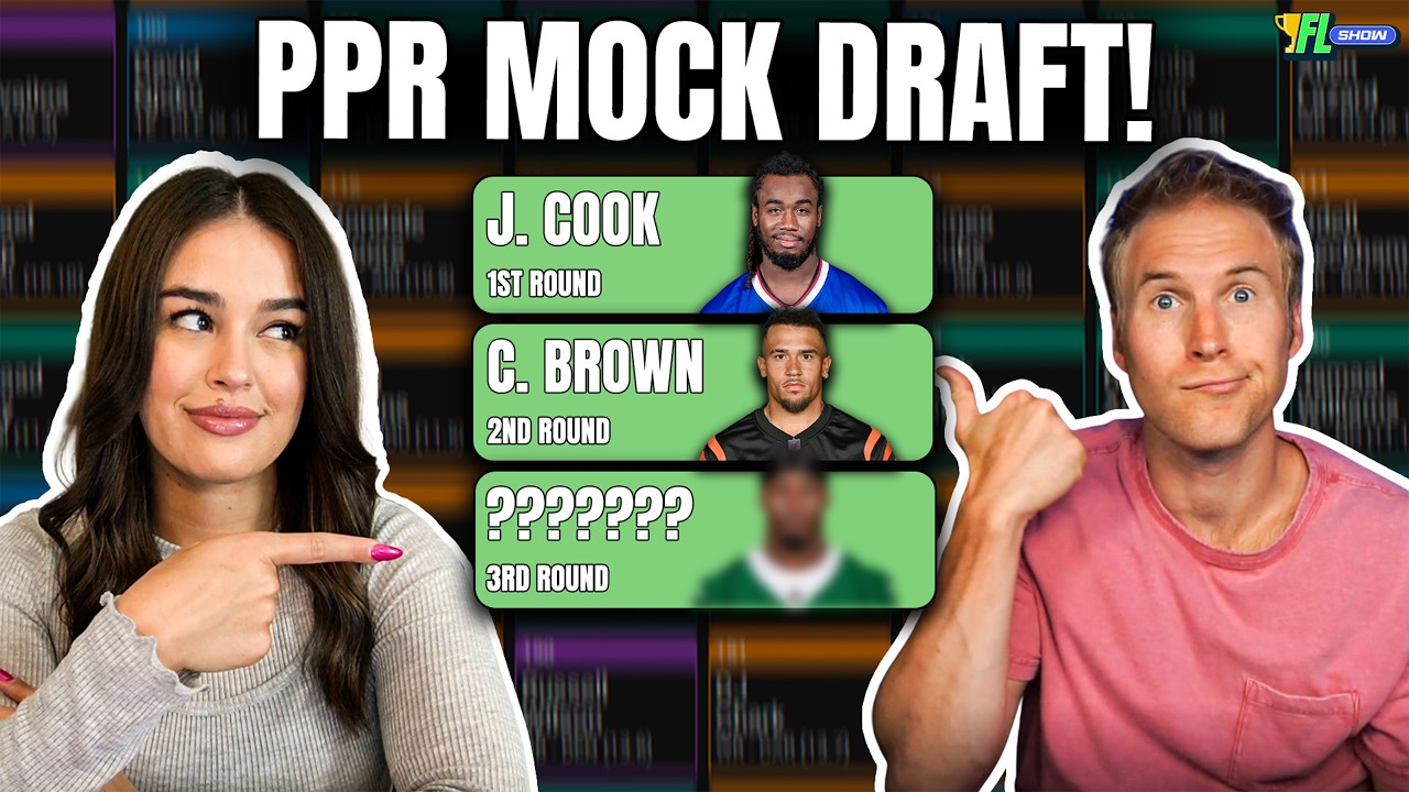 2026 Fantasy Football PPR Mock Draft (Every Pick Explained)